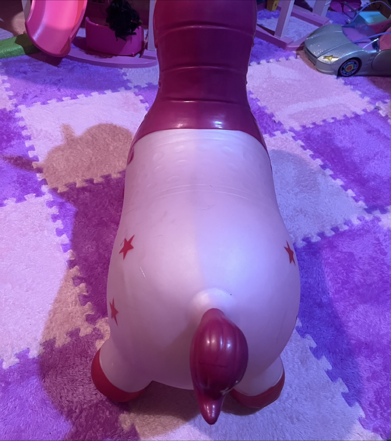 Unicorn Ride on Bouncy Hopper 🧡 Barely Used - photo 3
