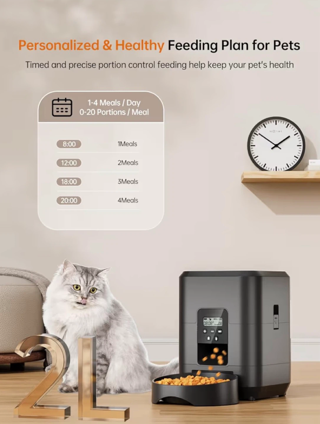 Automatic Pet Feeder - photo 2
