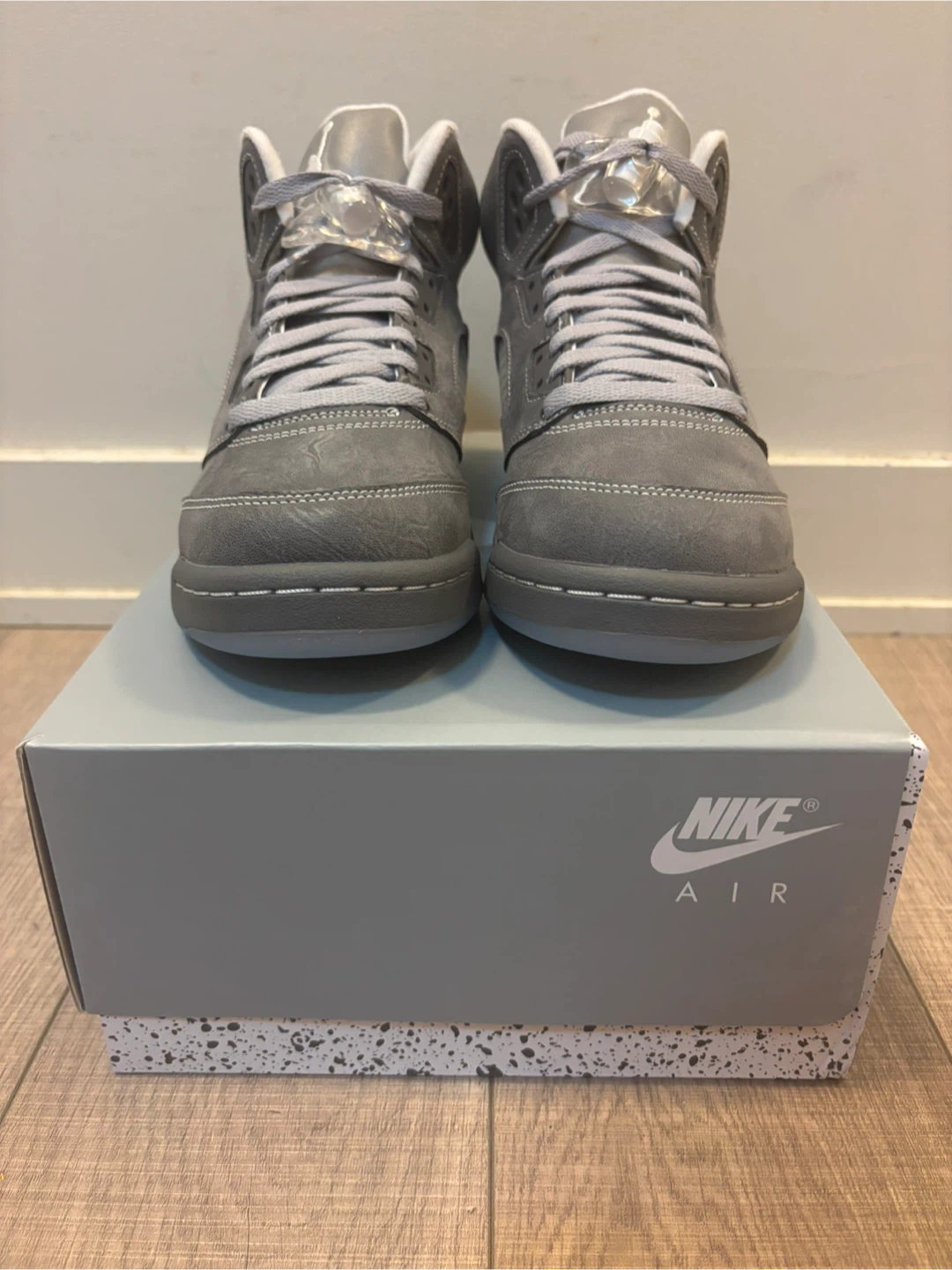 Jordan 5 Wolf Grey size 7y - photo 5