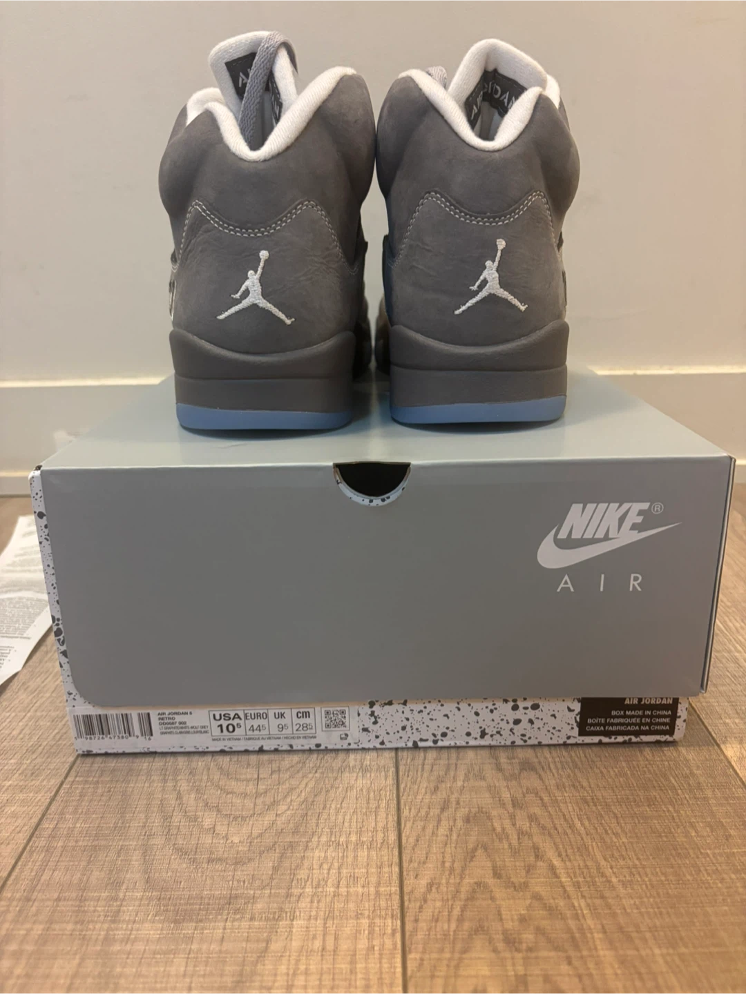 Jordan 5 Wolf Grey size 10.5 - photo 3