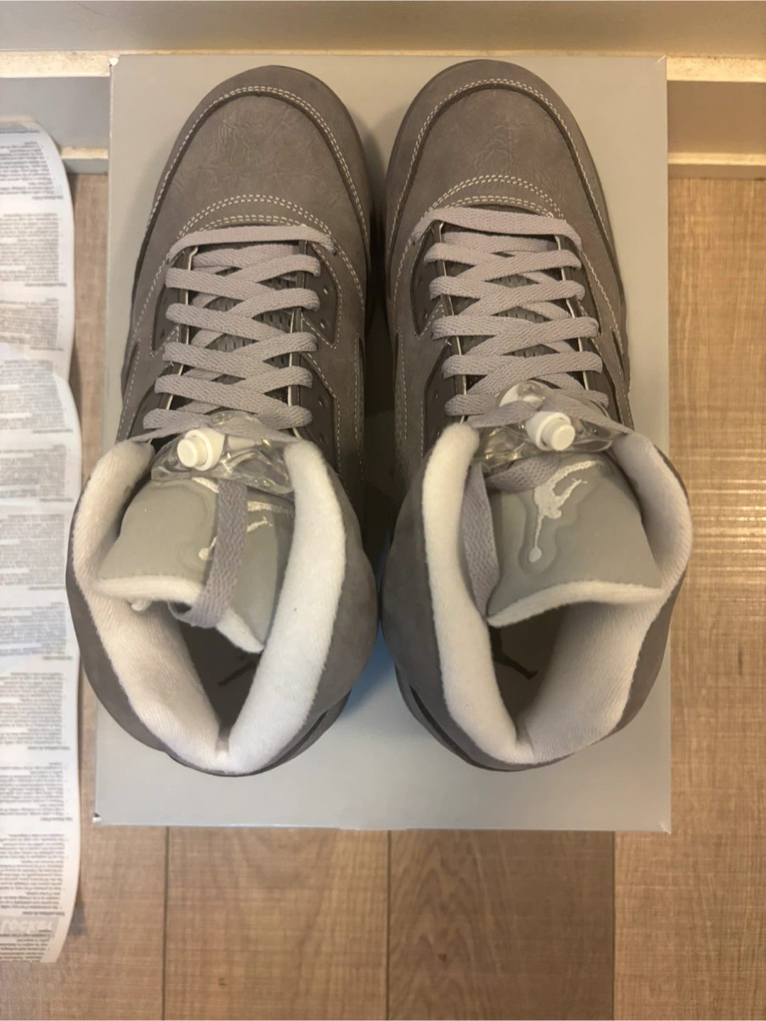 Jordan 5 Wolf Grey size 10.5 - photo 2