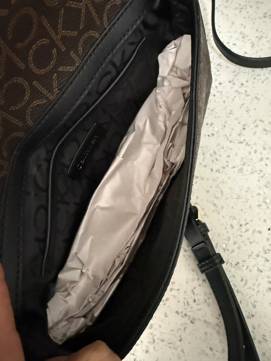 Calvin Klein Monogram Shoulder Bag - photo 5