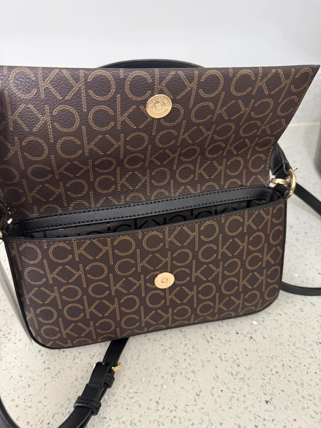Calvin Klein Monogram Shoulder Bag - photo 4