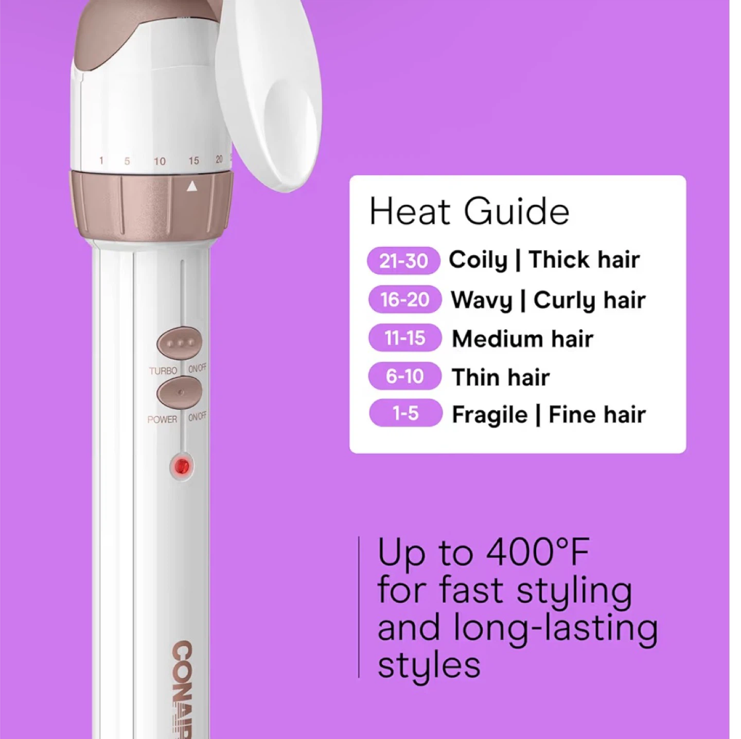 New Conair Double Ceramic Triple Barrel Waver - photo 4