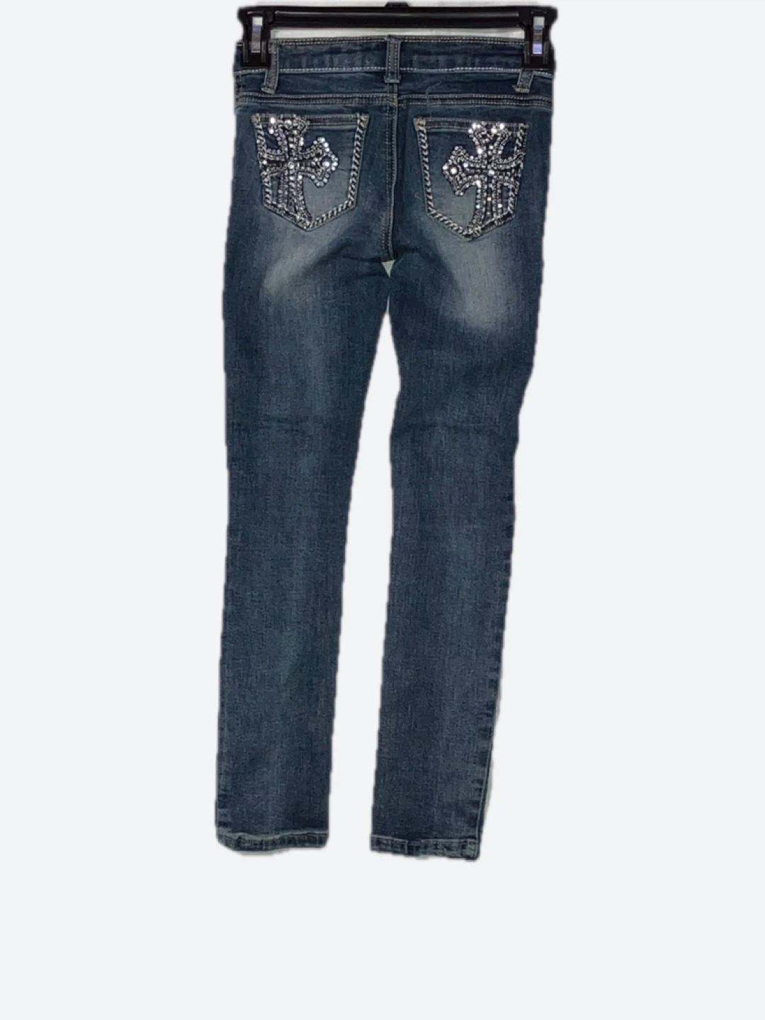 Girls Embellished Jeans Size 7/8 - photo 2