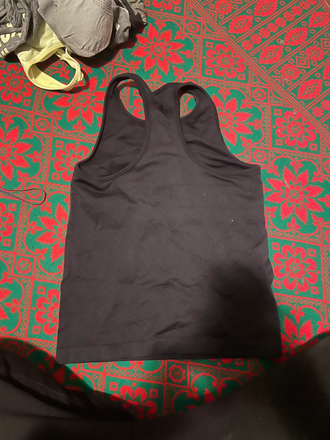 Lululemon Black Halter Neck Sports Bra Tank Top - photo 5
