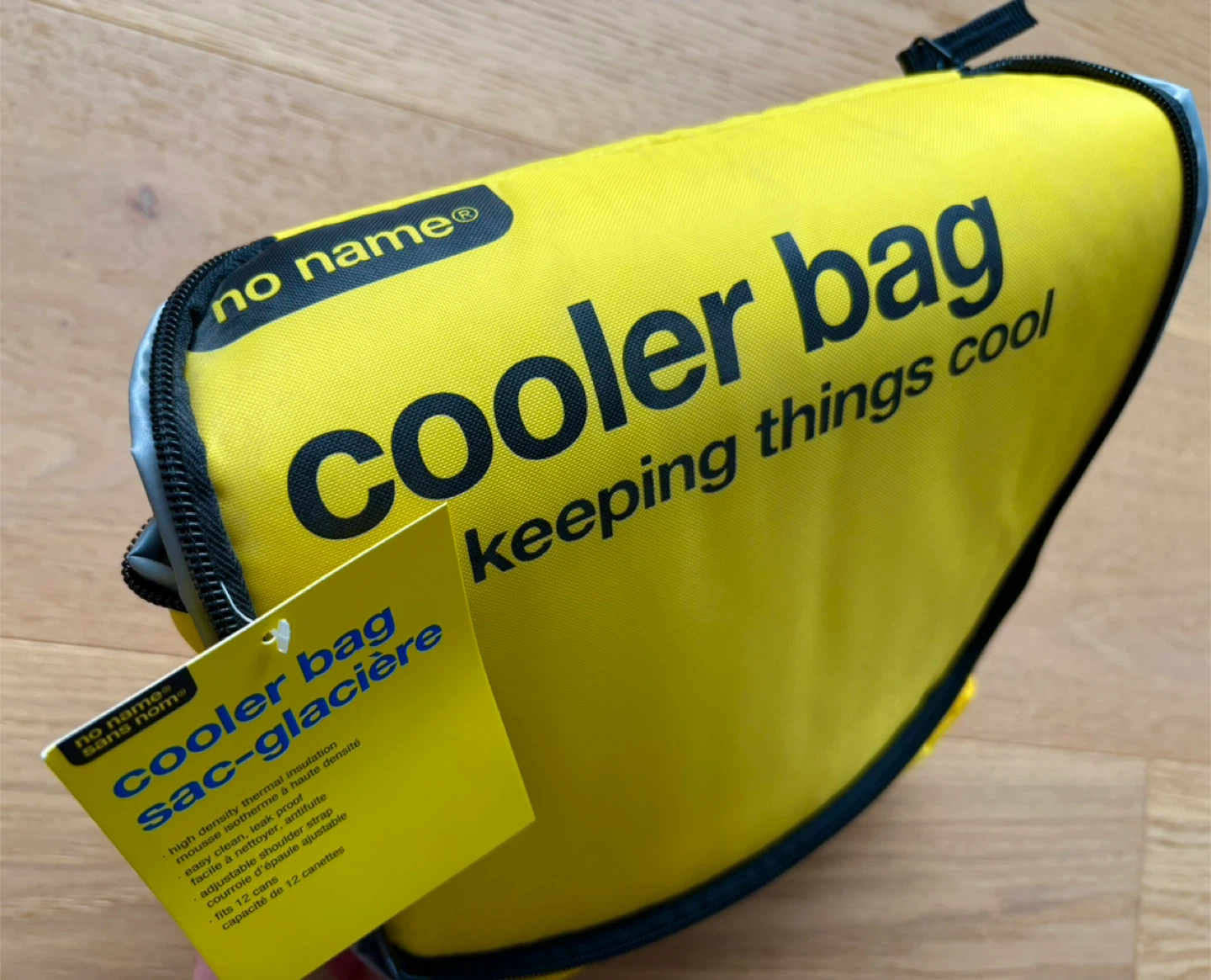no name cooler bag for keeping things cool VIRAL YELLOW *NEW*