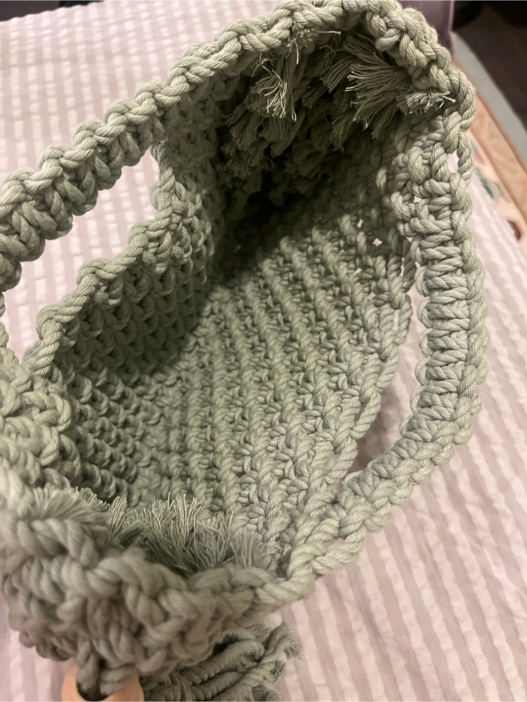 Hand Woven Macrame Clutch - photo 2