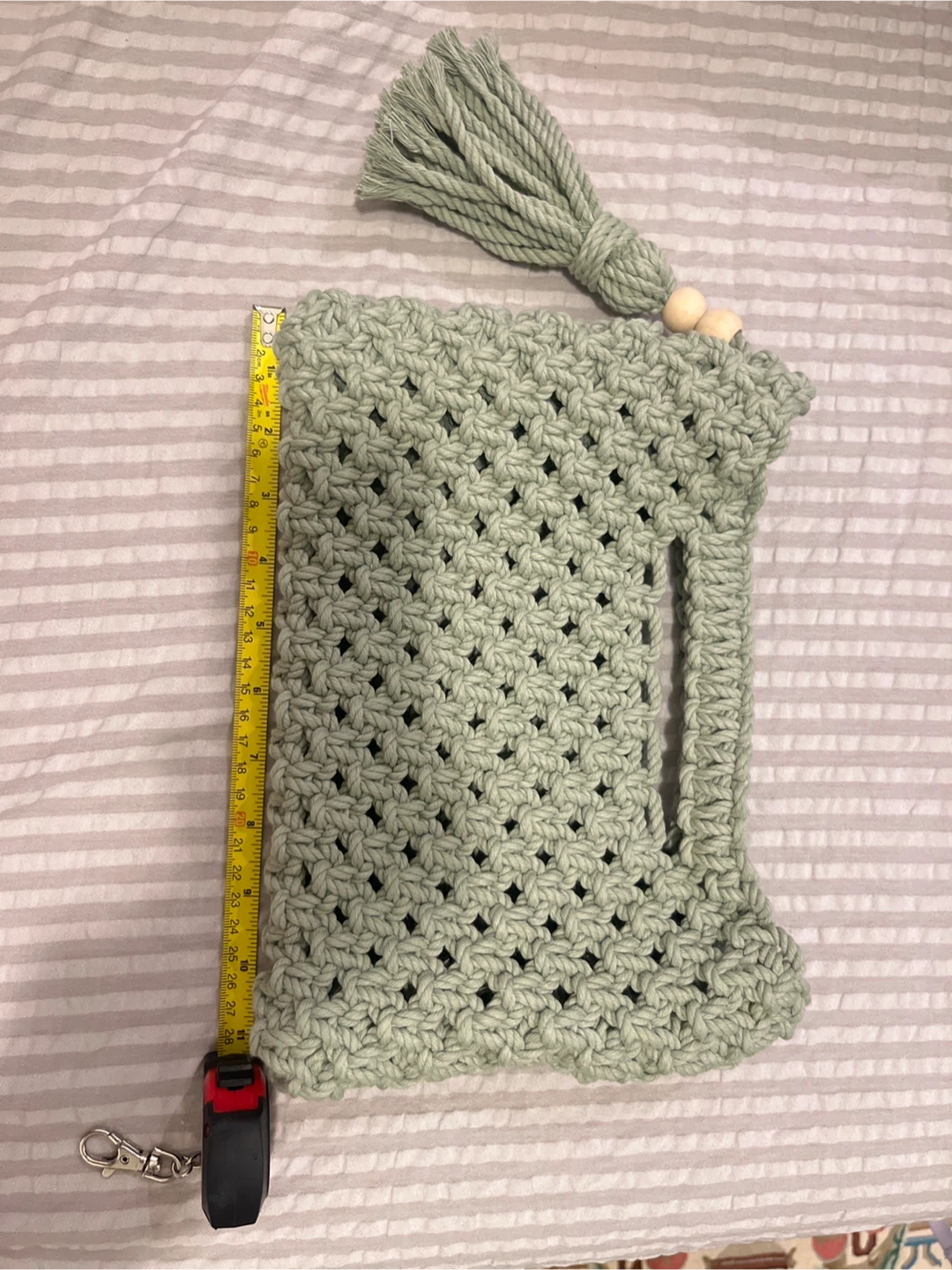 Hand Woven Macrame Clutch - photo 3