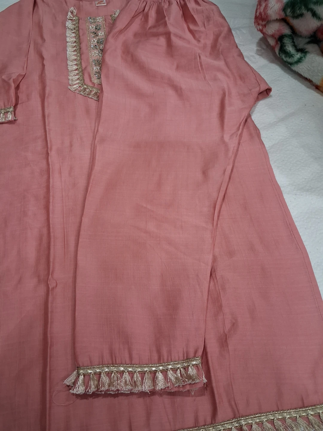 Pink & Purple Pakistani Dress Sets - photo 2