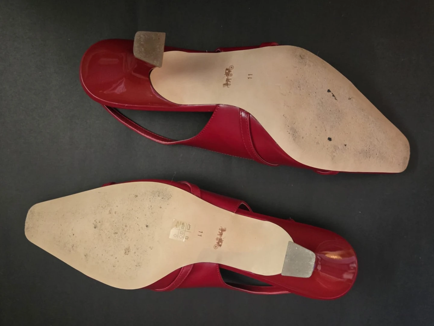 NEW COACH Rowyn Slingback Heels Womens Size 11 - photo 4