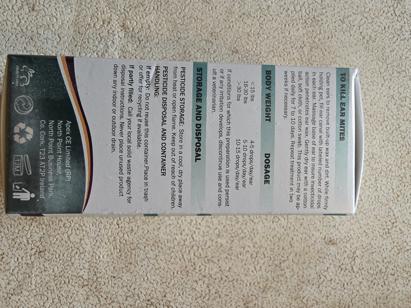 Elaimei Aloe Ear Mite Treatment for Pets - photo 2
