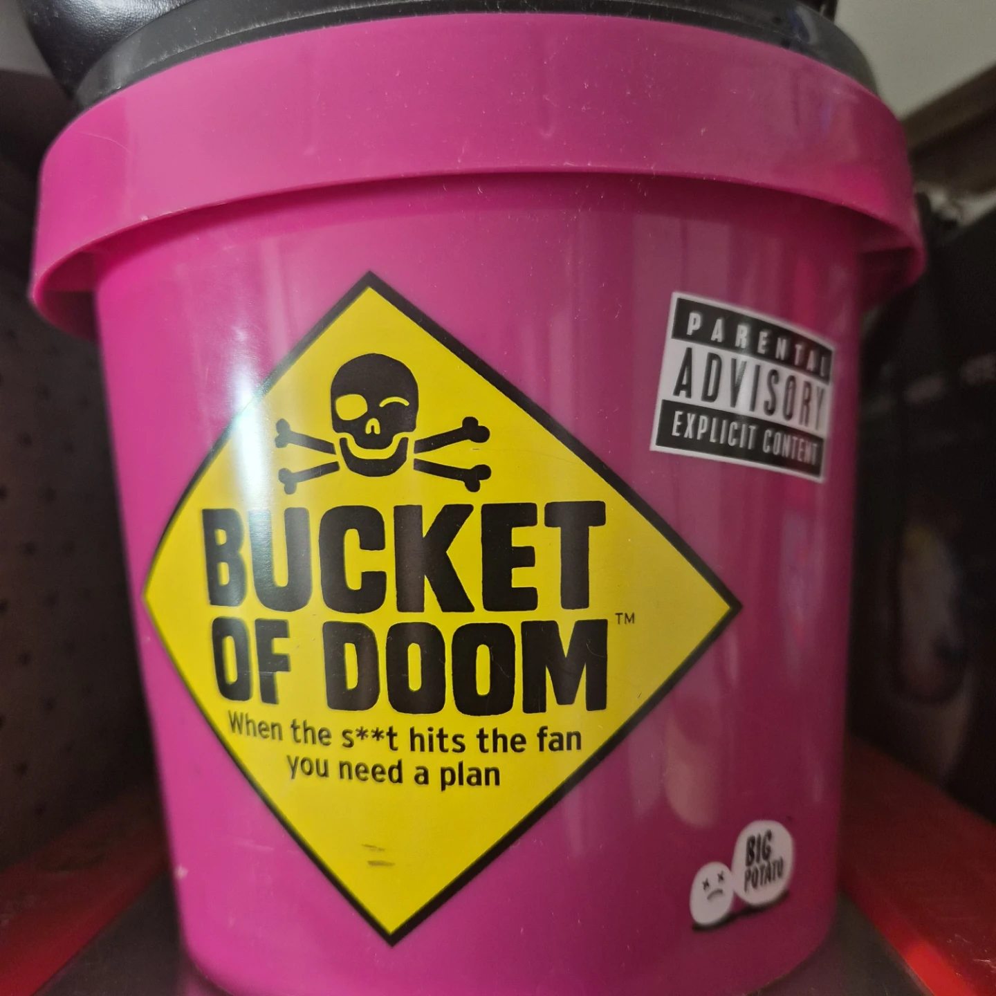 Big Potato Bucket of Doom Party Game