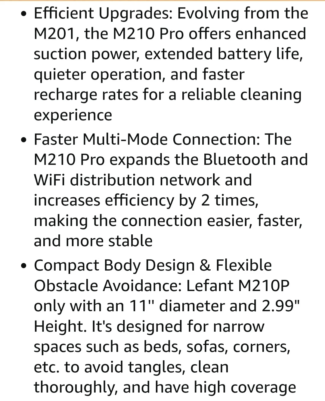 🏆Brand New Lefant M210P Robot Vacuum Cleaner🏆 - photo 2