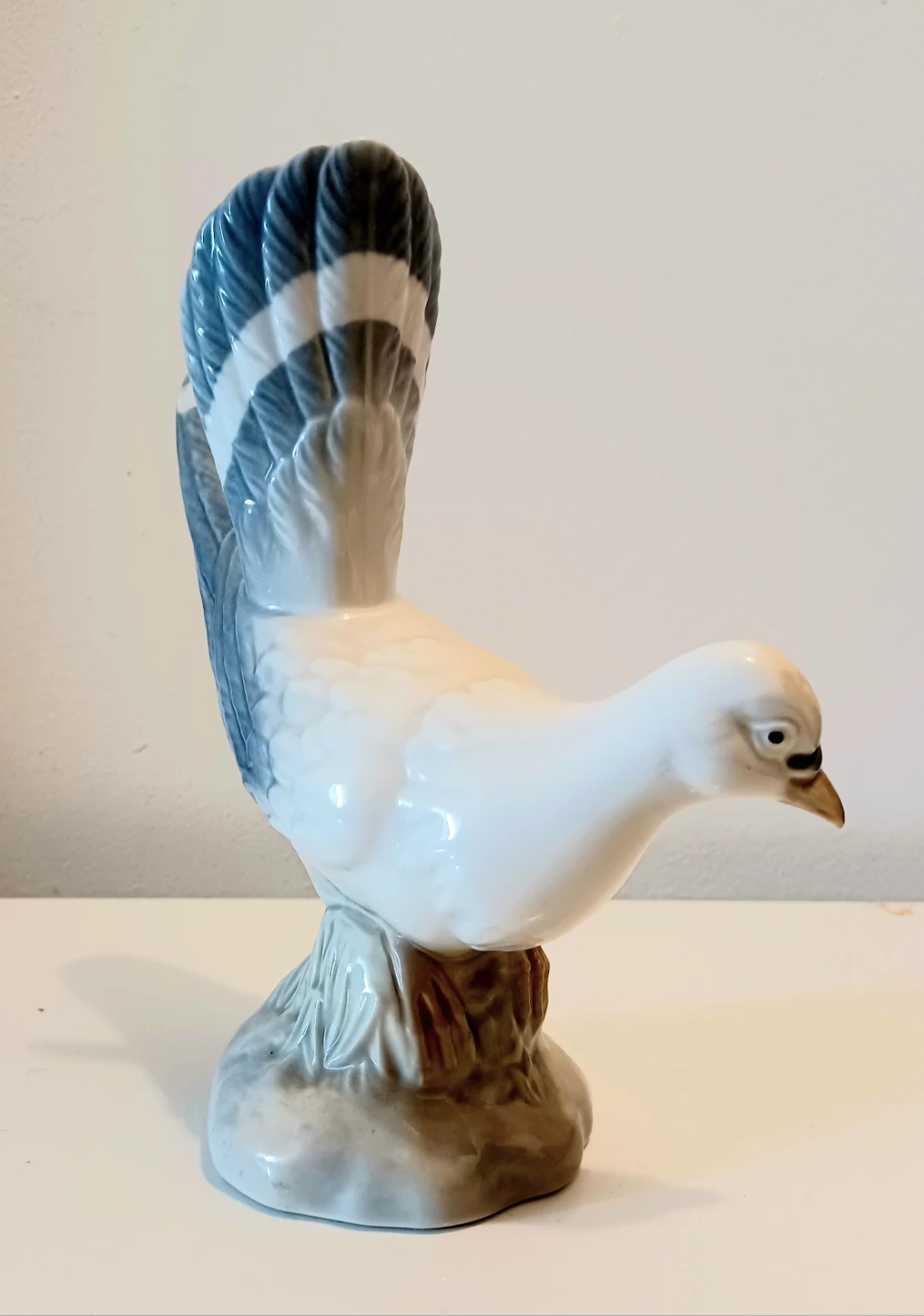 Vtg Handcrafted Miquel Requena porcelain Dove Figurine
