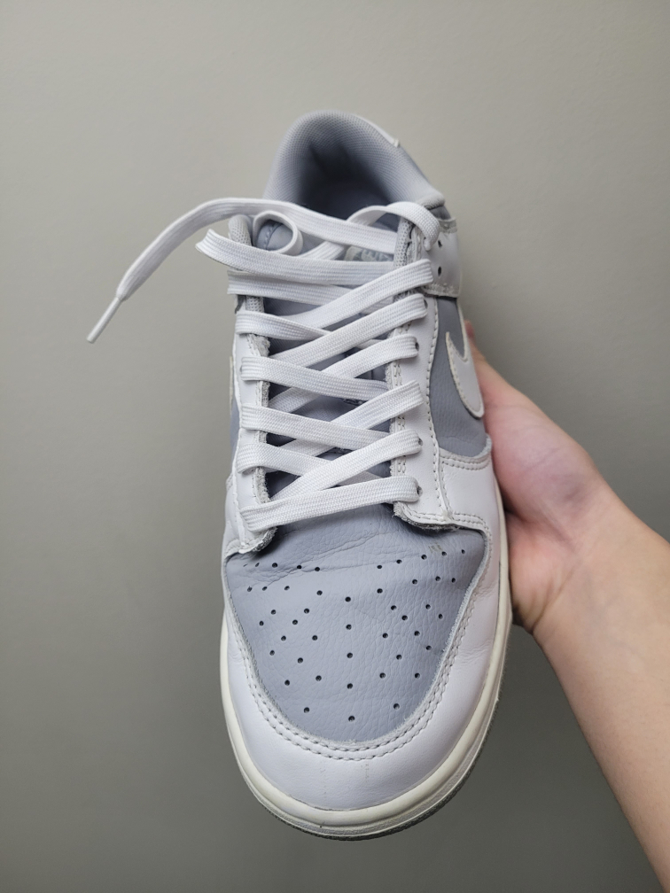 Nike Dunk Low Grey Fog, Sz 9.5 - photo 3