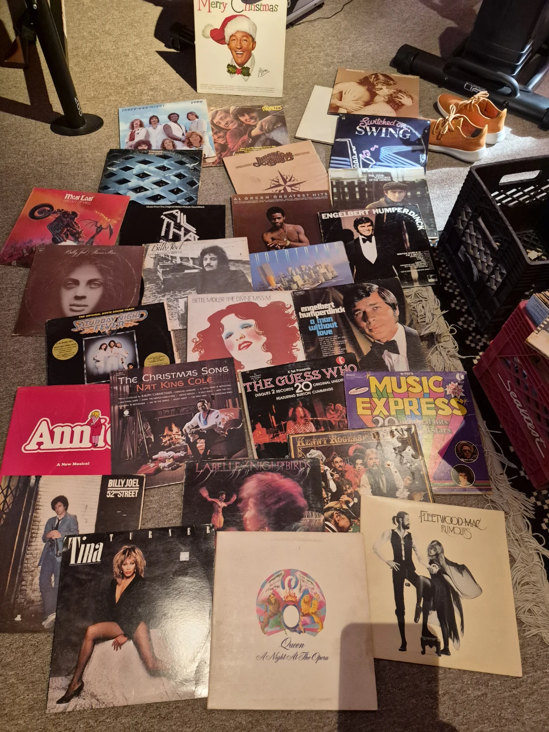 Vinyl Records 80 of them from the 70s and 80s