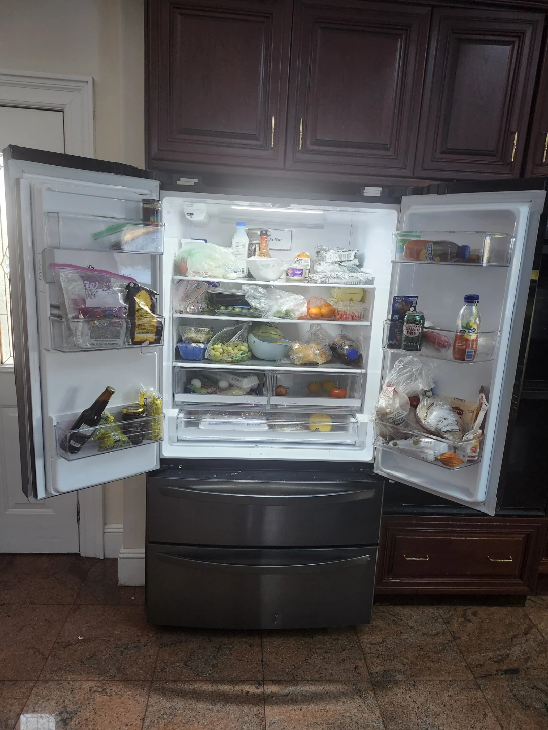 LG French Door Refrigerator with Ice & Water Dispenser - photo 2