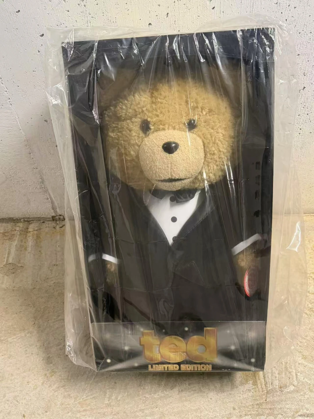 Ted Limited Edition Talking Teddy Bear in Tuxedo