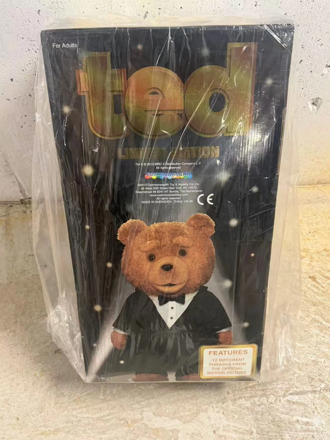 Ted Limited Edition Talking Teddy Bear in Tuxedo - photo 2