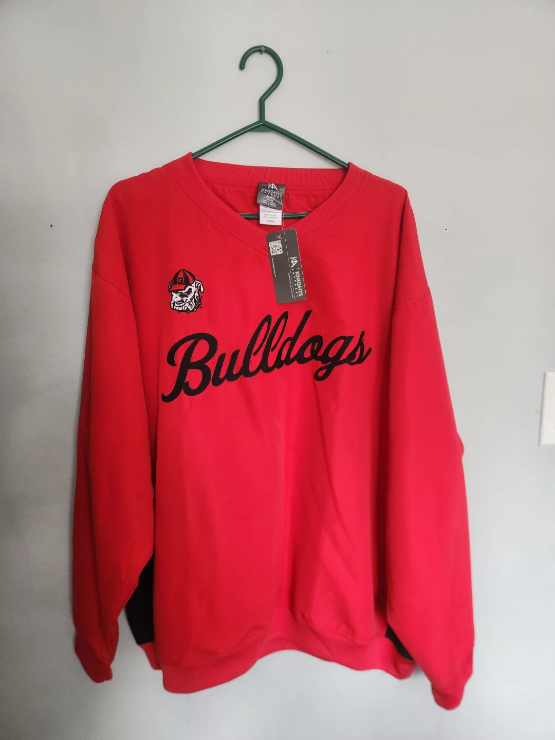 Knights Apparel Bulldogs Crewneck Sweatshirt XL