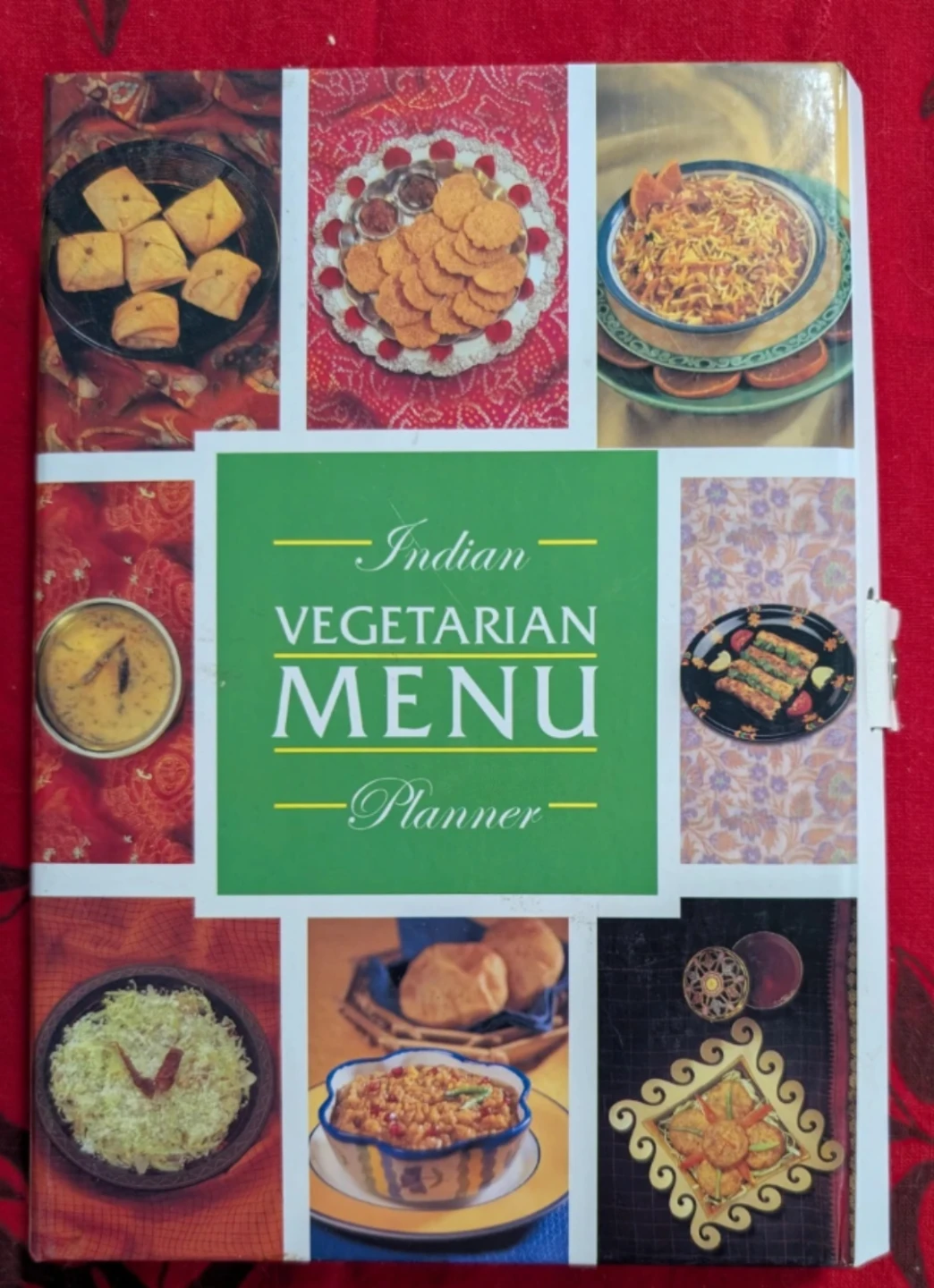 Indian Vegetarian Menu Planner Cookbook