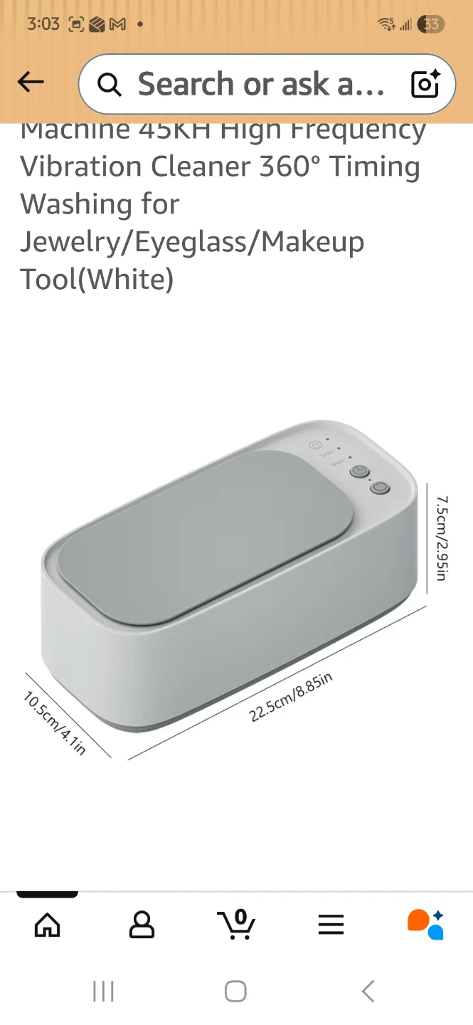 Portable Ultrasonic Cleaning Machine (White) - photo 5