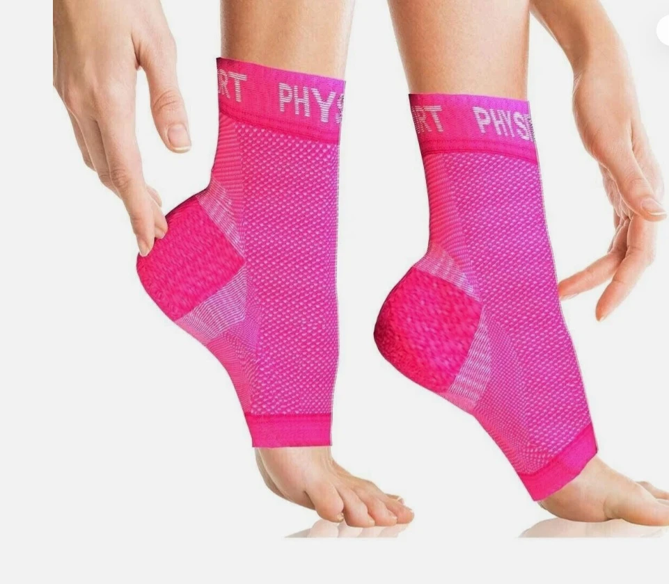 XXL-Physix Gear Plantar Fasciitis Compression Sleeves Socks Foot