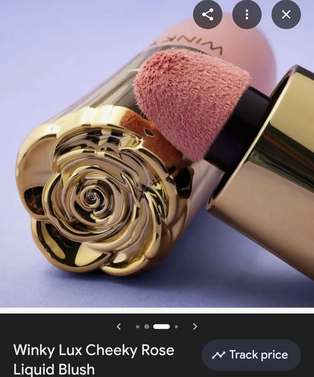 Winky Lux , rose color  and lipstick - photo 4