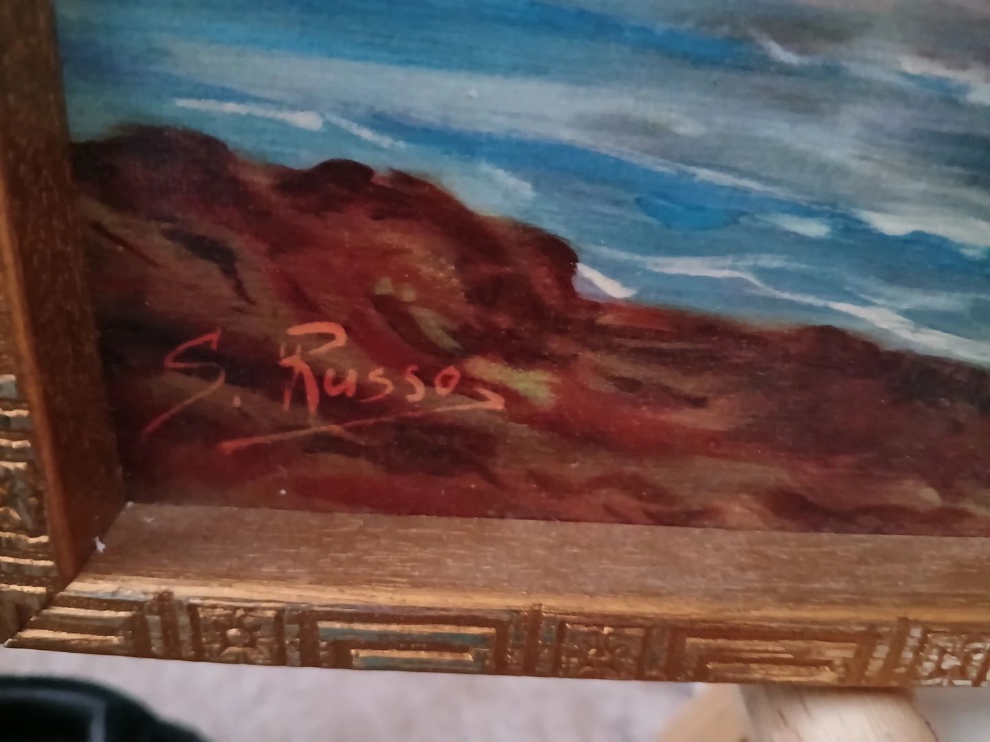 Original Painting "Boats at Sea" by S. Russo - photo 2