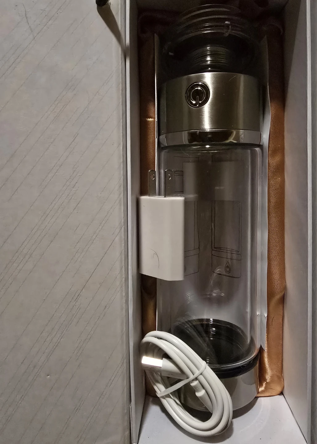 Hydrogen Water Generator Bottle with Charger