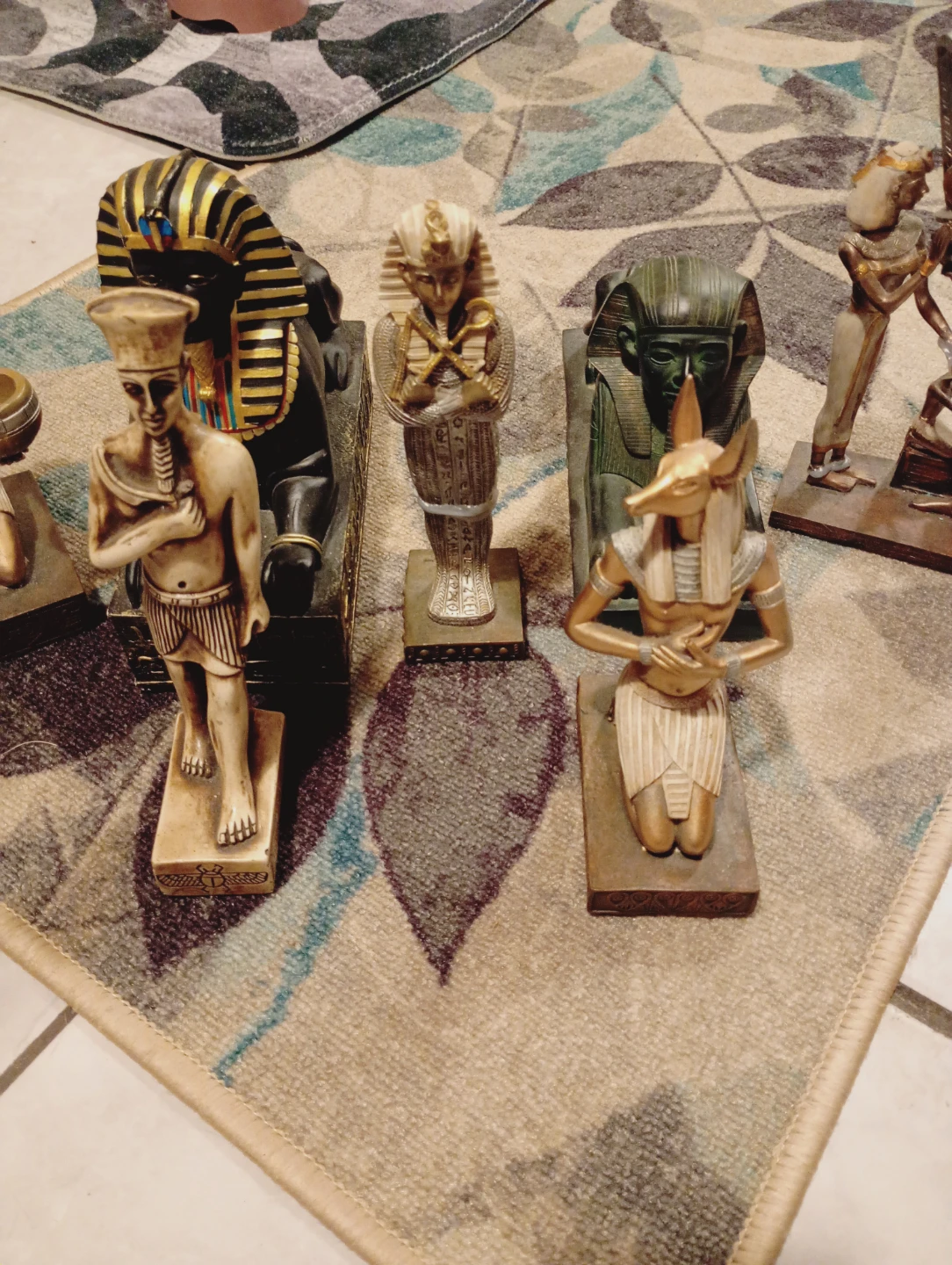 Collection of Egyptian-themed Figurines - photo 3