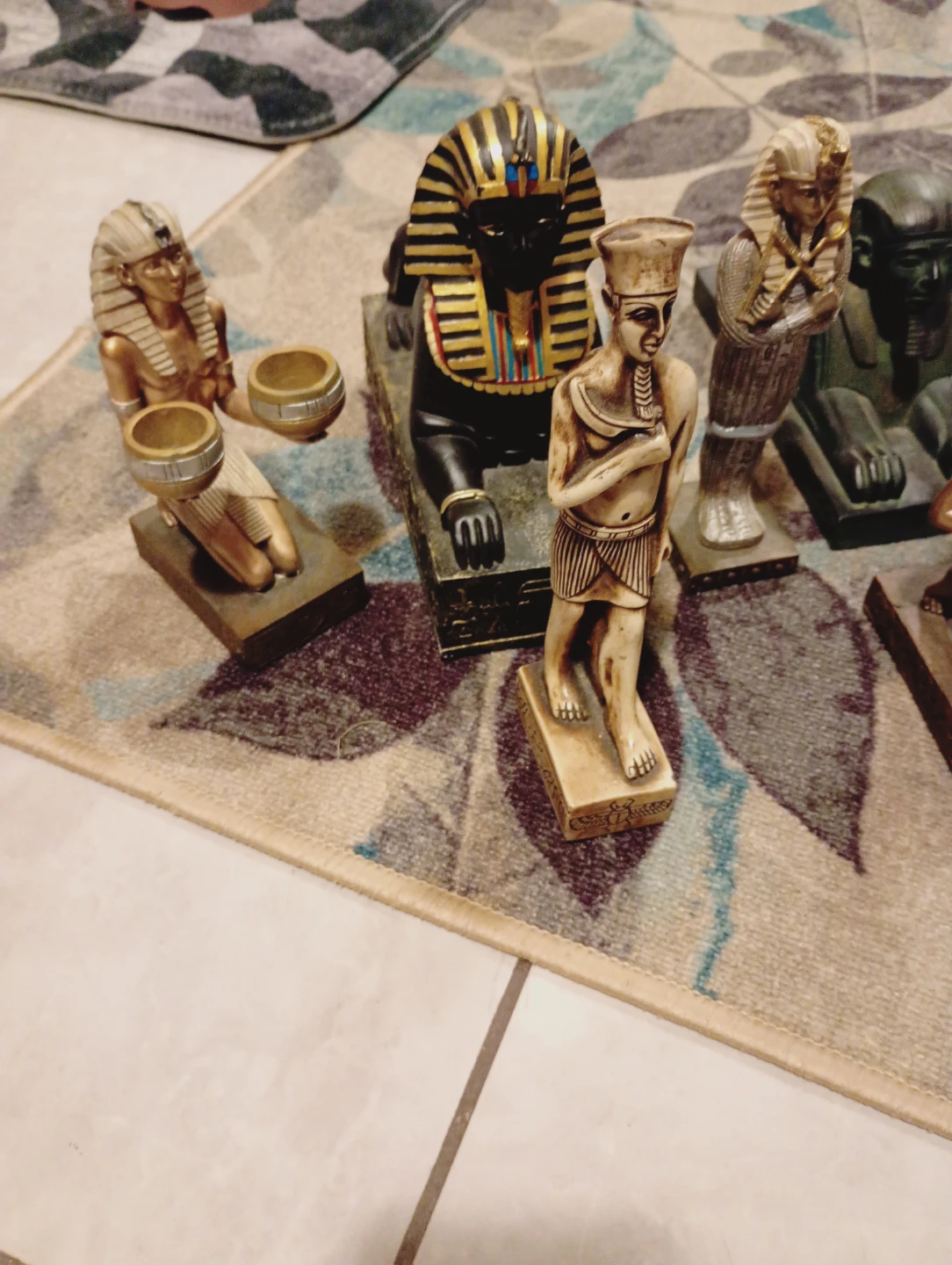 Collection of Egyptian-themed Figurines - photo 4