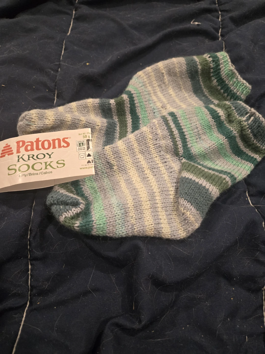 Knitted socks