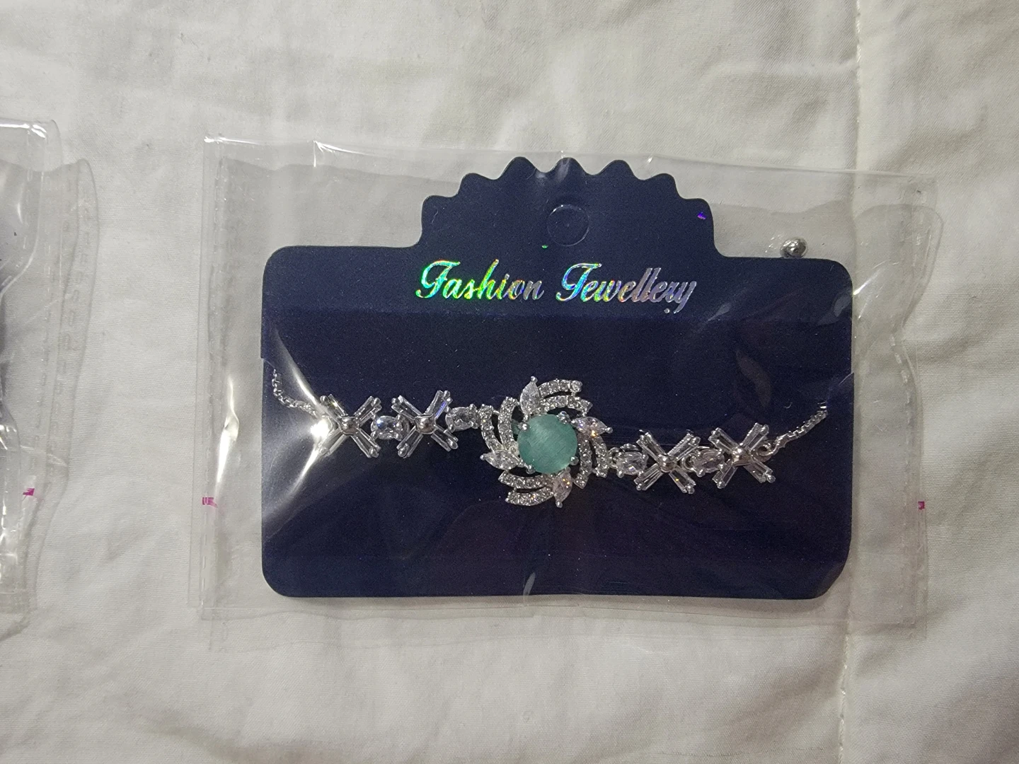Fashion Jewellery Bracelet with Blue Stone