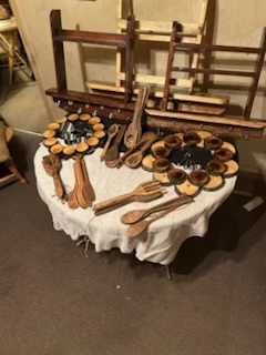 Assorted Wooden Kitchen Utensils and Decor - photo 4
