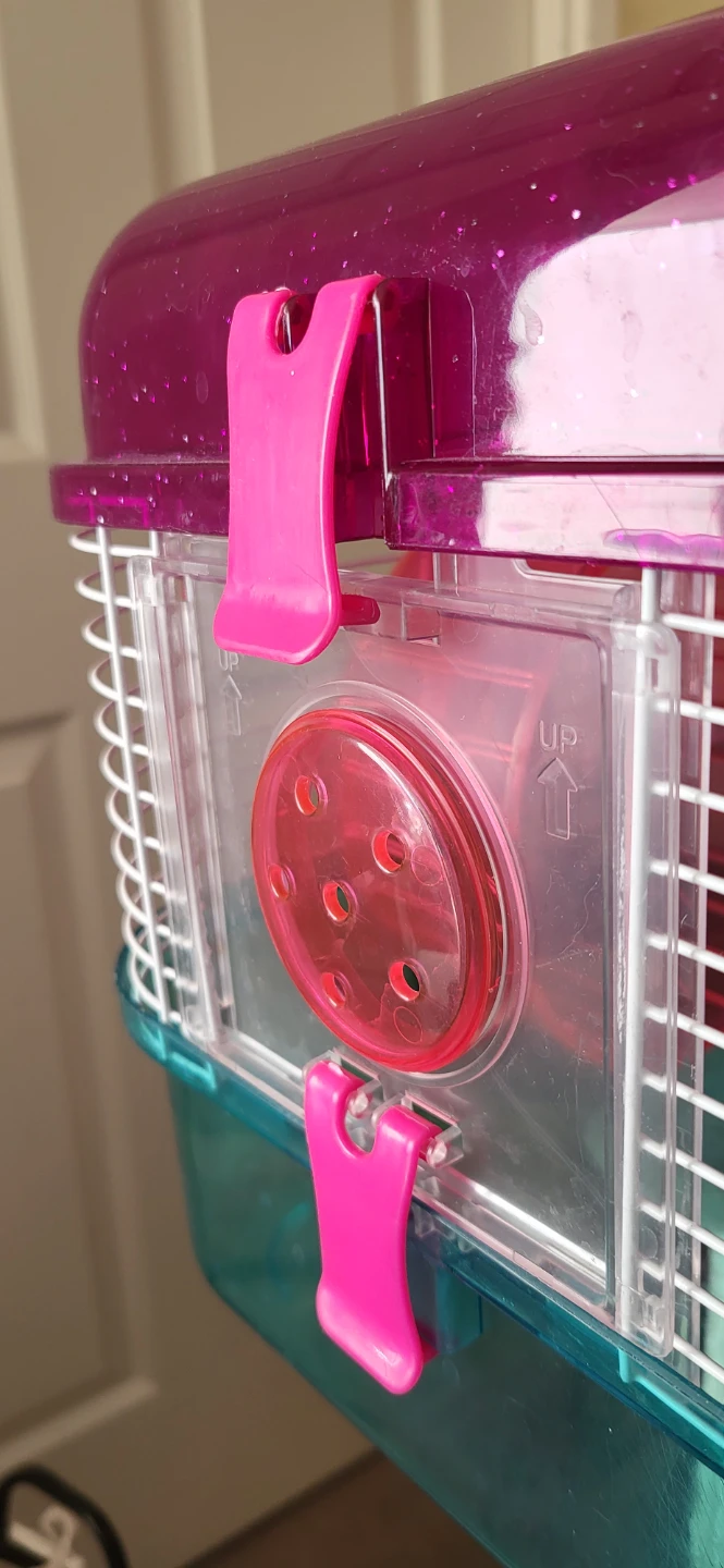 Hamster Cage with Water Bottle and Paper Bedding - photo 4