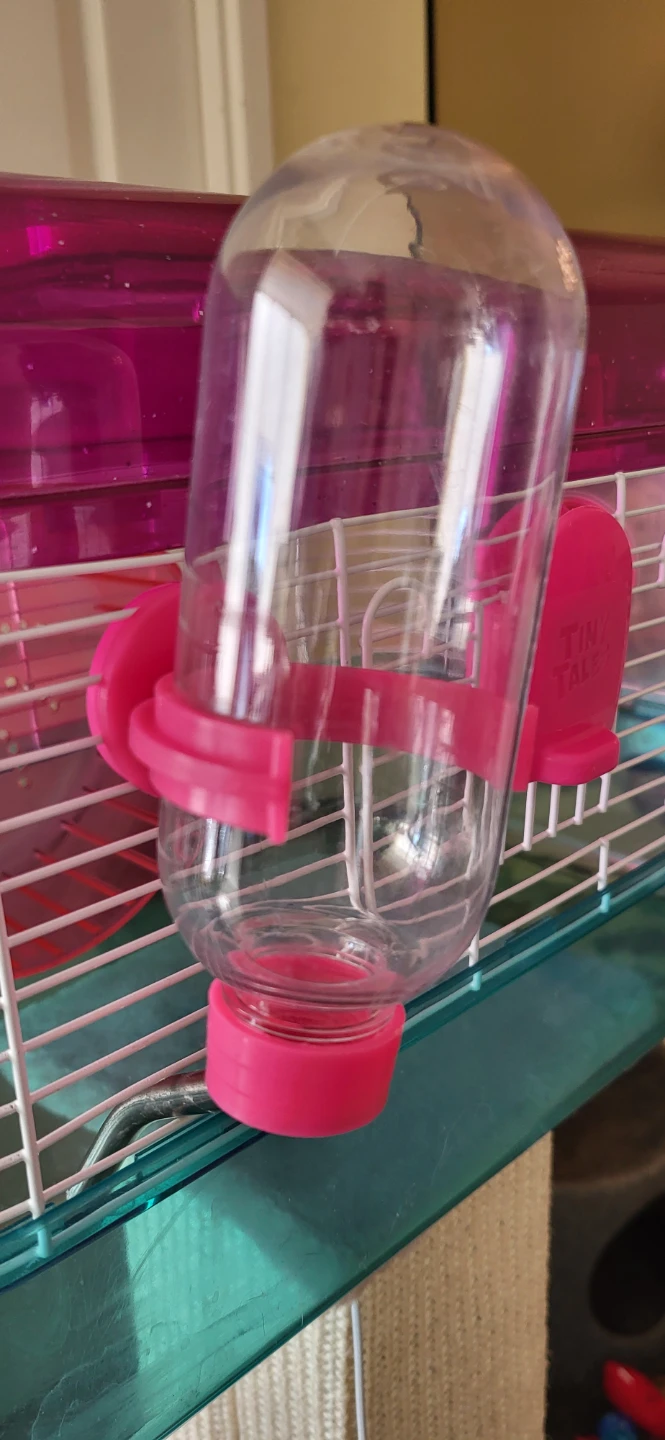 Hamster Cage with Water Bottle and Paper Bedding - photo 5