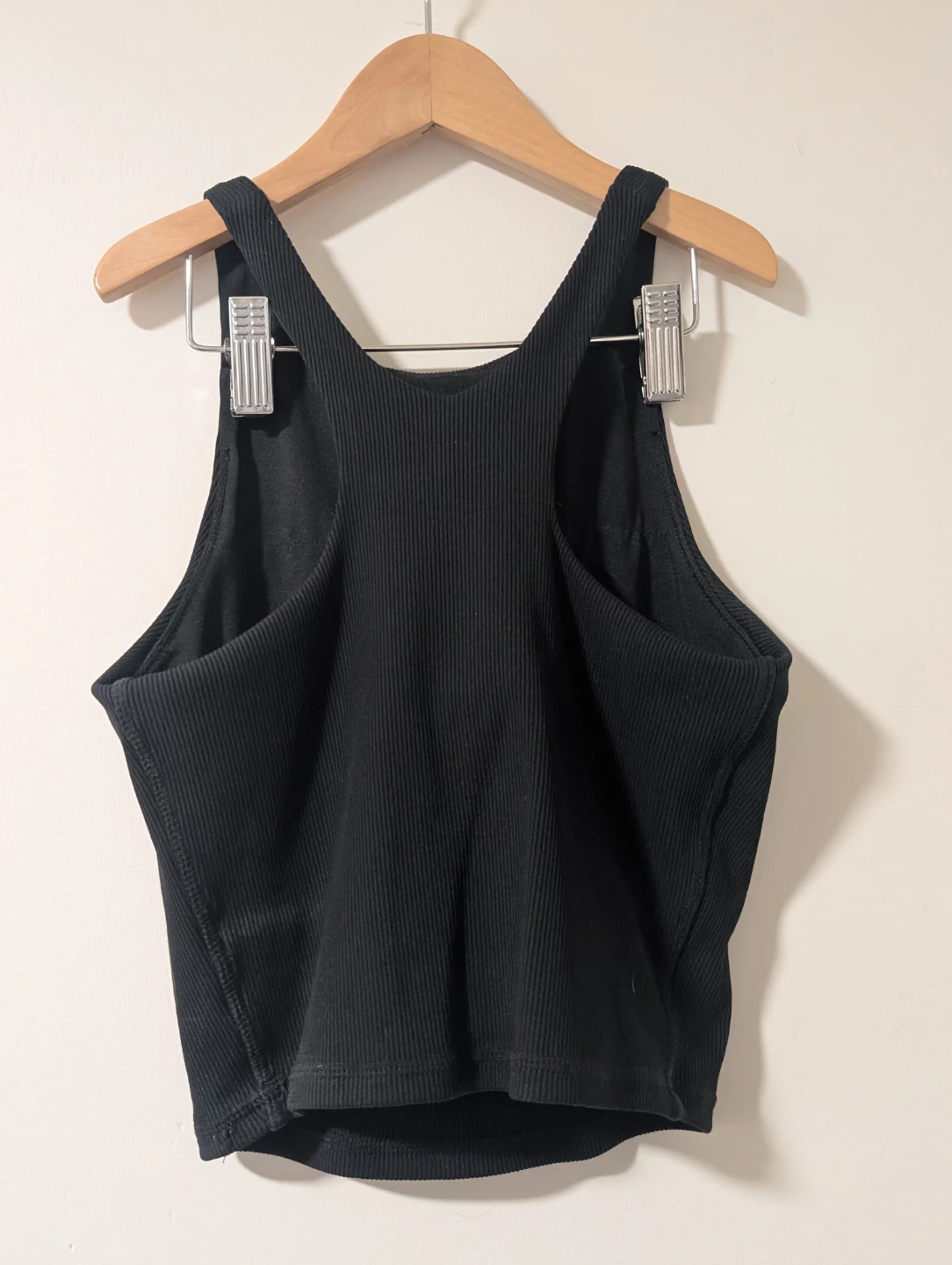 Joe Fresh Active Black Ribbed Tank Top XS/TP - photo 3