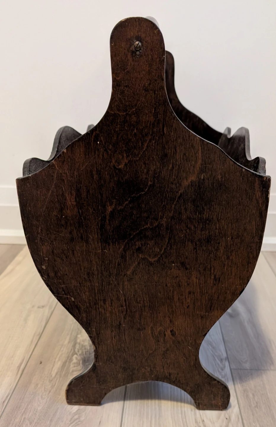 Magazine Rack vintage wood - photo 2