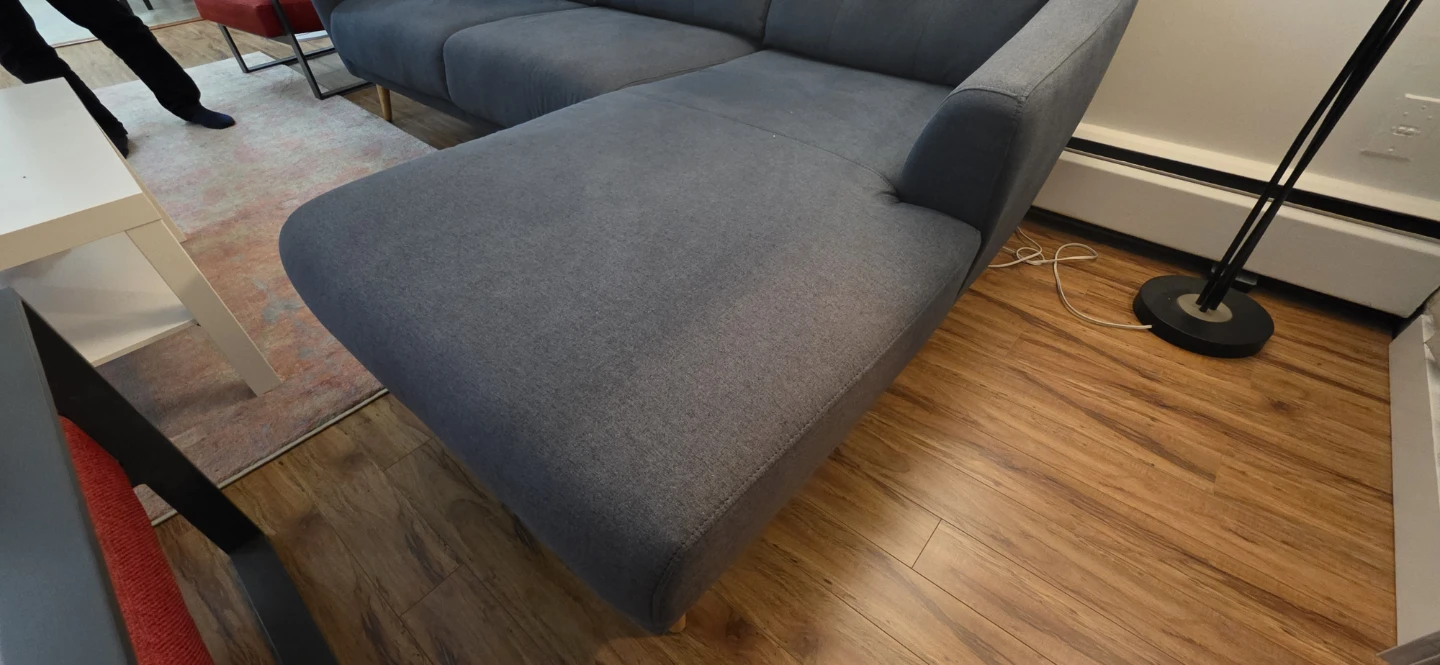 💥MOVING SALE💥Dark Blue-Grey Sectional Sofa🥕 - photo 5