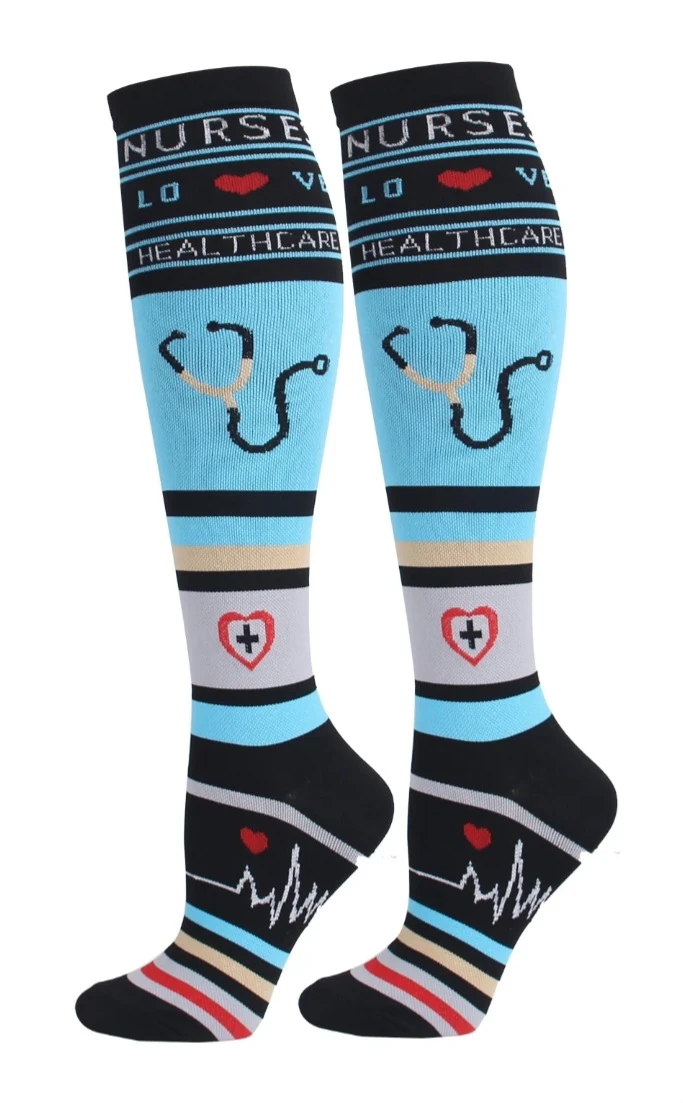 3XL-Nurse Love Compression Socks dor women or men, medical - photo 3