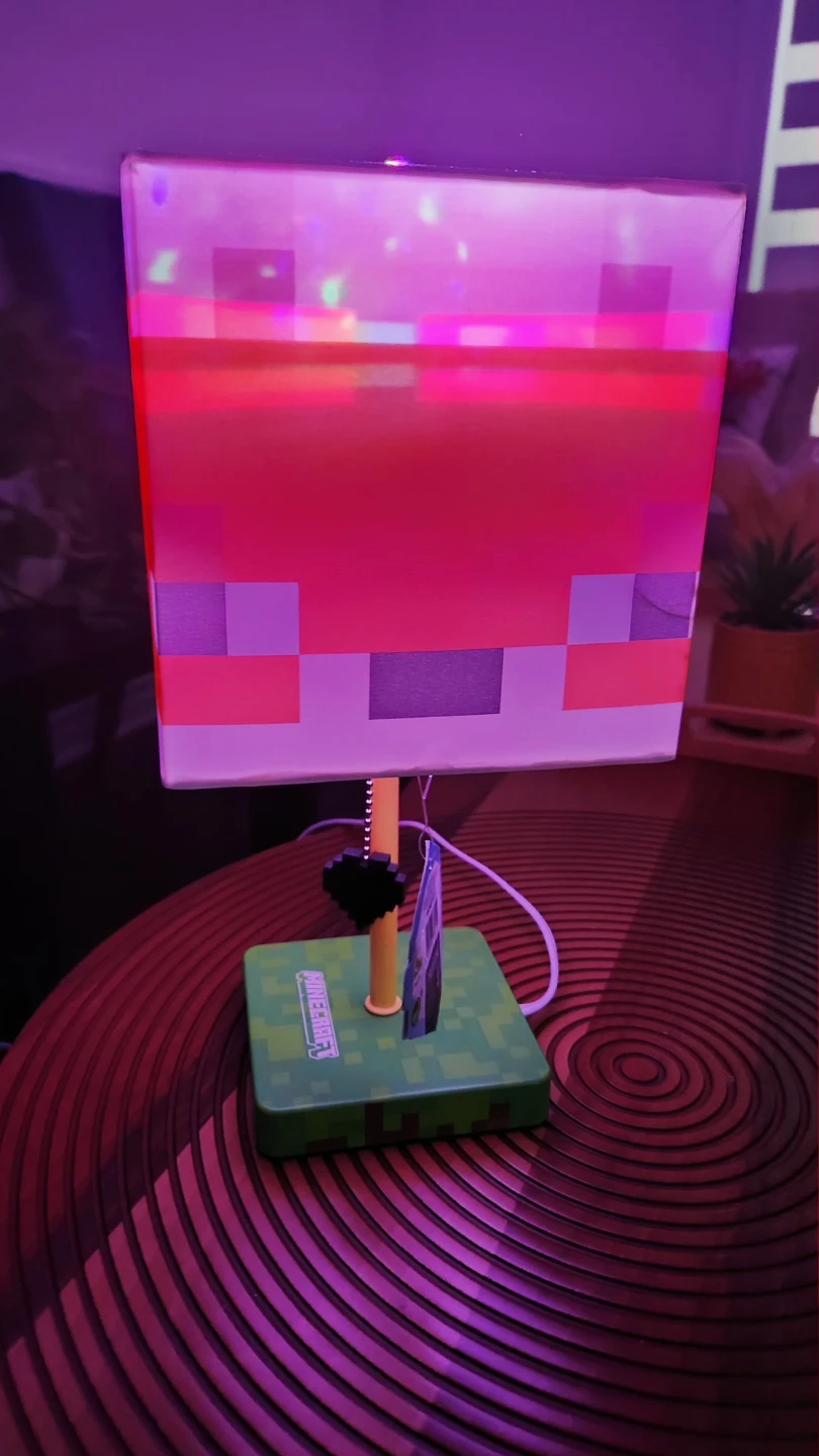 Minecraft Fox Lamp with party lights - photo 4