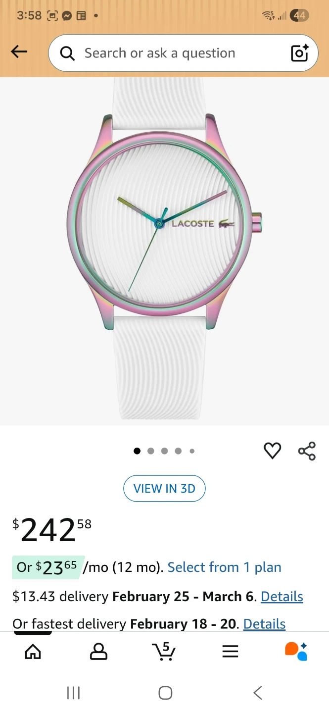 Brand New Lacoste Watch 36mm for women - photo 5