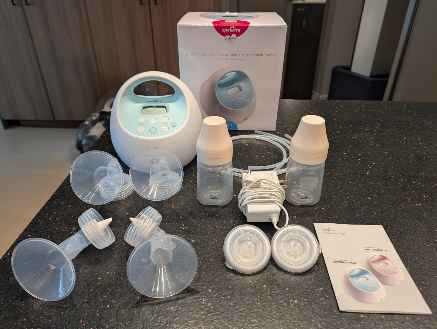 Spectra S1 Plus Premier Rechargeable Double Electric Breast Pump