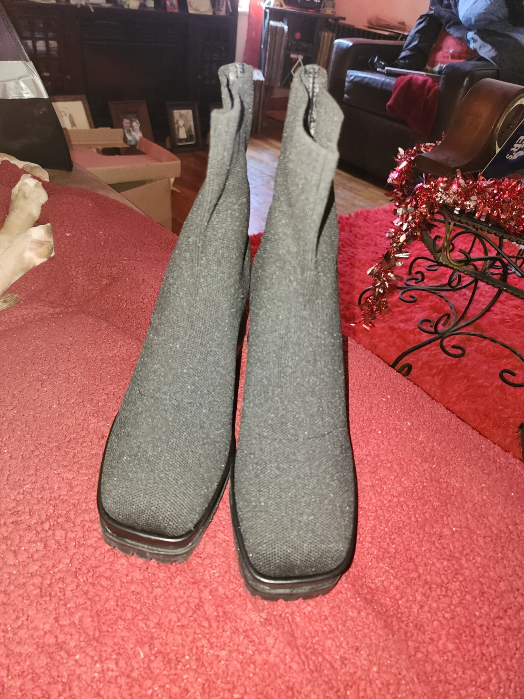 Women's black boots - photo 2