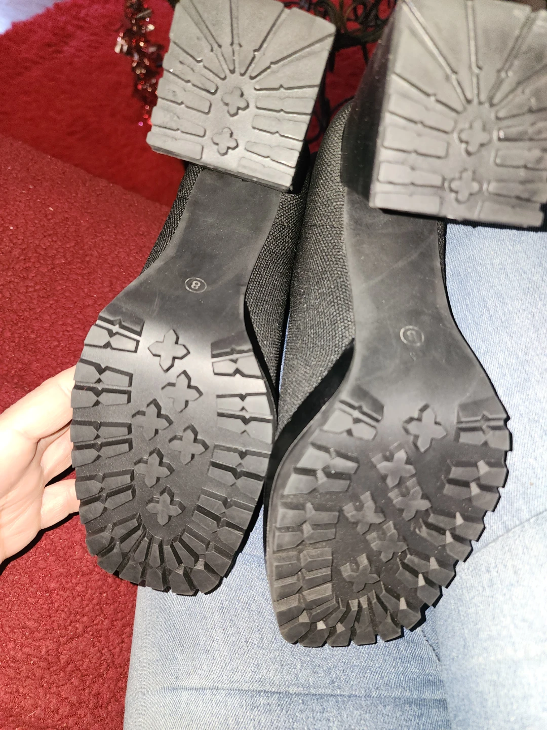 Women's black boots - photo 4