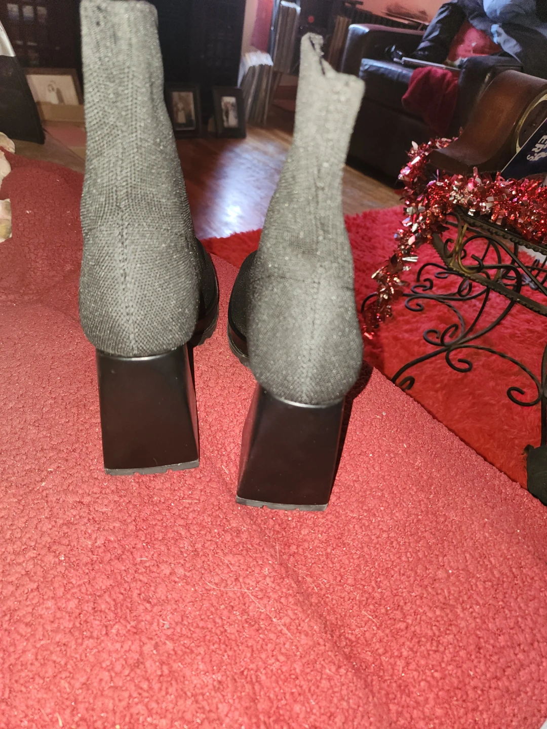 Women's black boots - photo 5