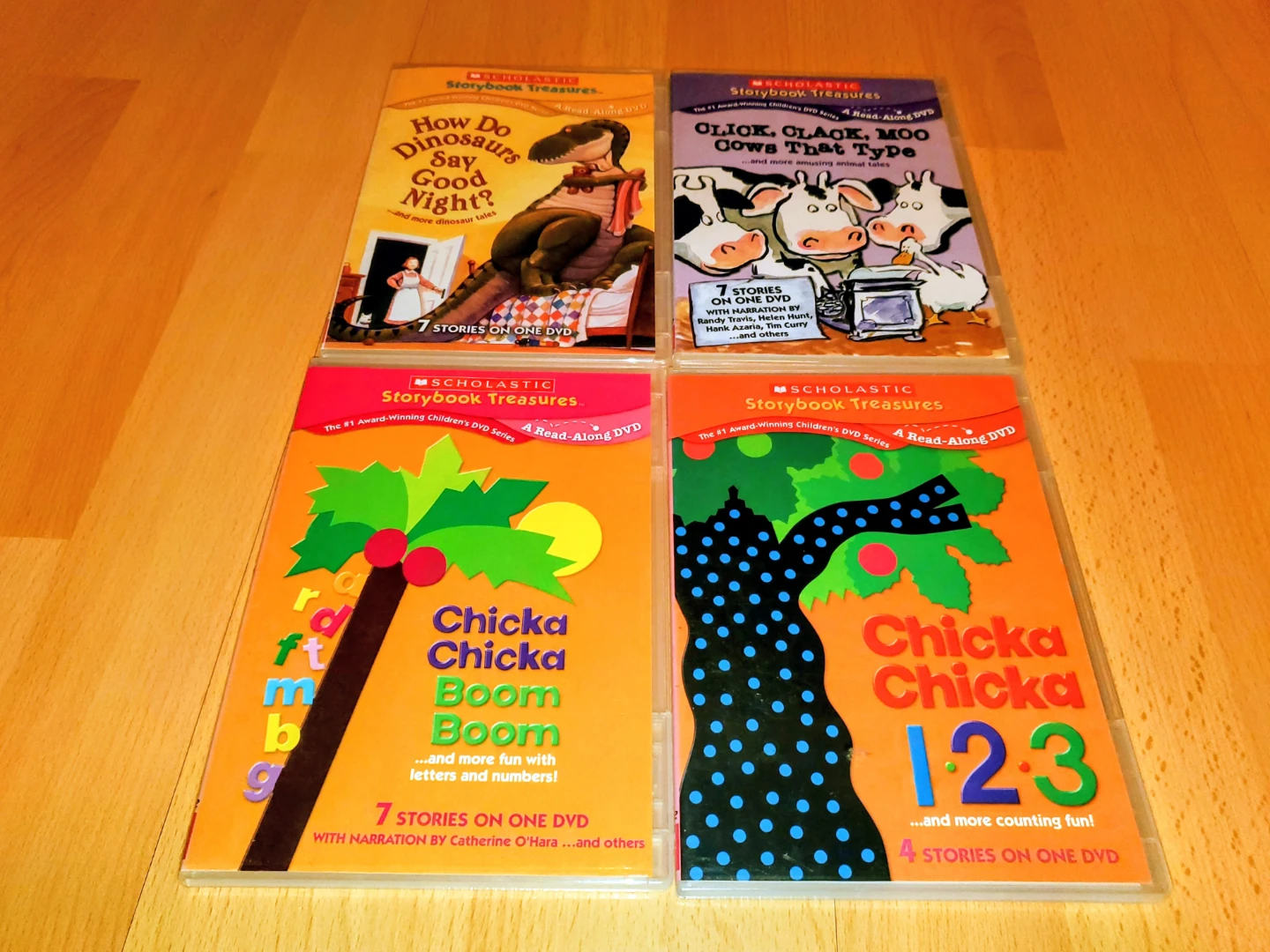 ($3 each) 16 DVDs Scholastic Storybook Treasures - photo 2