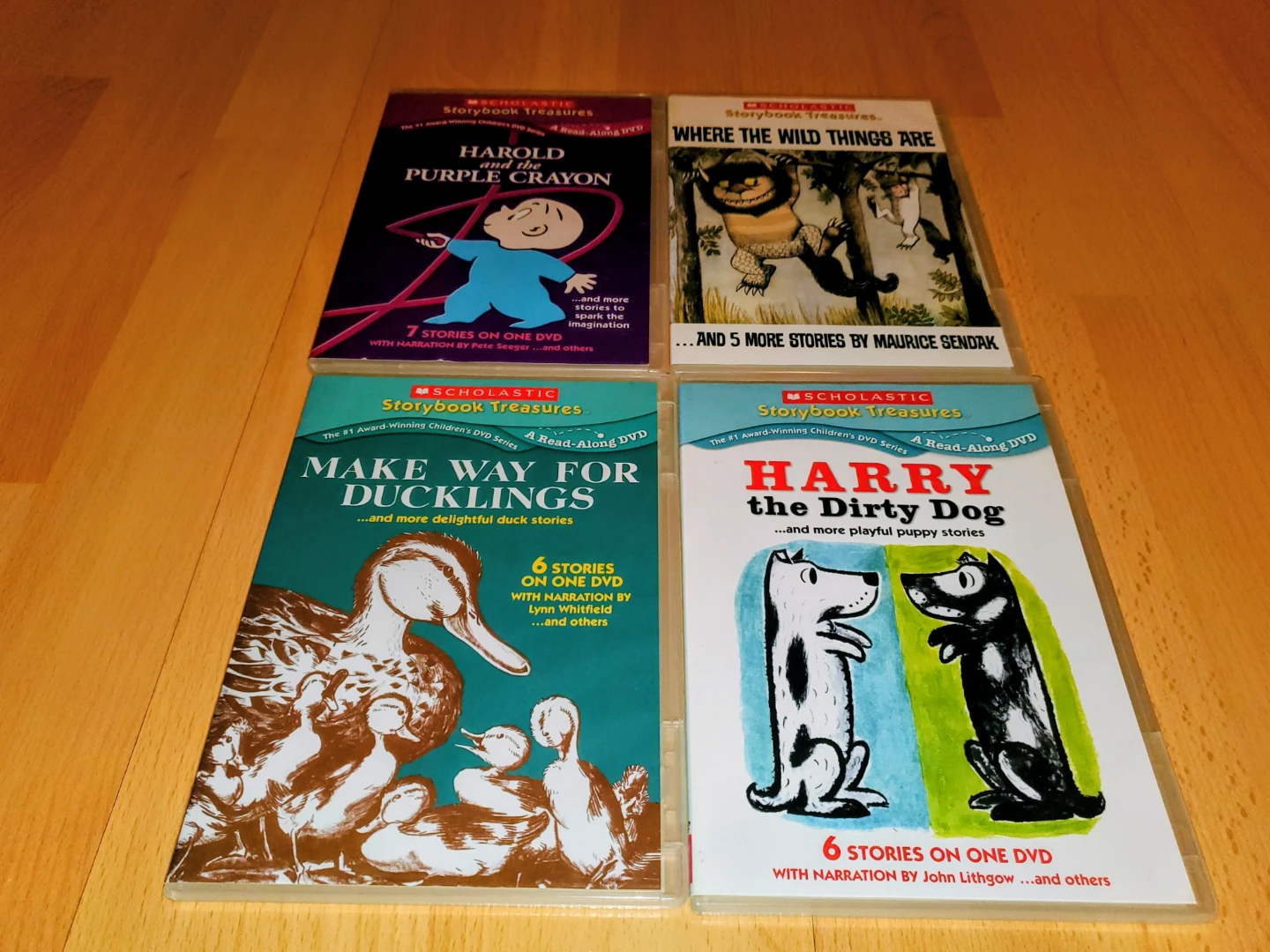 ($3 each) 16 DVDs Scholastic Storybook Treasures - photo 3
